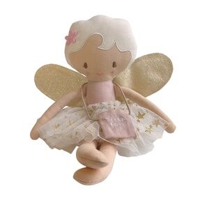 Alimrose Tilly the Tooth Fairy Doll with TuTu & Bag to Hold a Lost Tooth